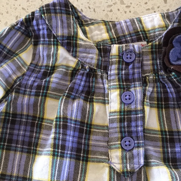 3/$20 Carter’s Flannel Plaid Toddler Girl Shirt - Picture 3 of 7